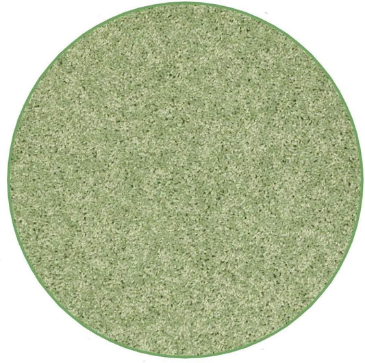 KOECKRITZ Soft and Colorful Kids Classroom Area Rugs (Passes Flammability Pill Test) Many Sizes and Bright Colors to Select from (11' Round, Lime)