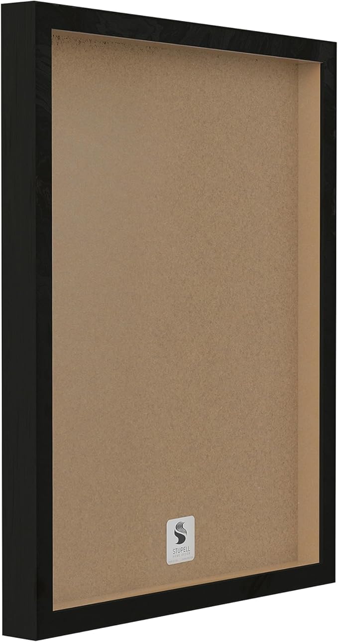 Stupell Industries Kitchen Conversion Chart Neutral Grey Word, Design by Artist Daphne Polselli Wall Art, 16x20, Black Framed