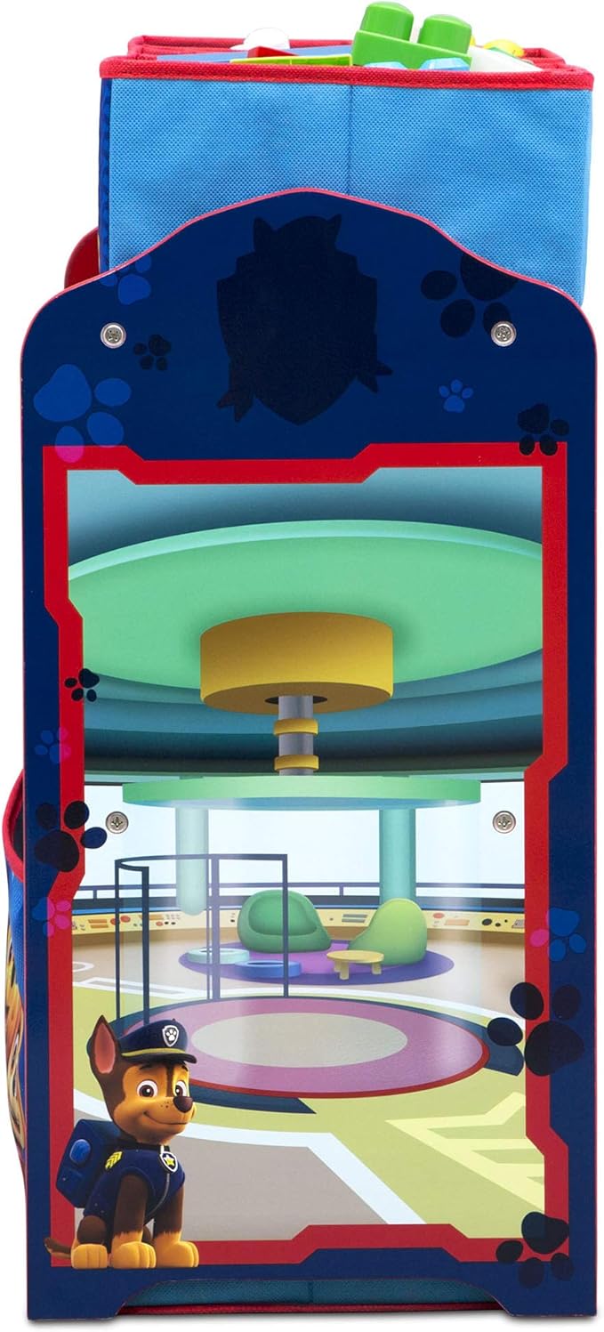 Delta Children Design & Store 6 Bin Toy Storage Organizer, Nick Jr. PAW Patrol